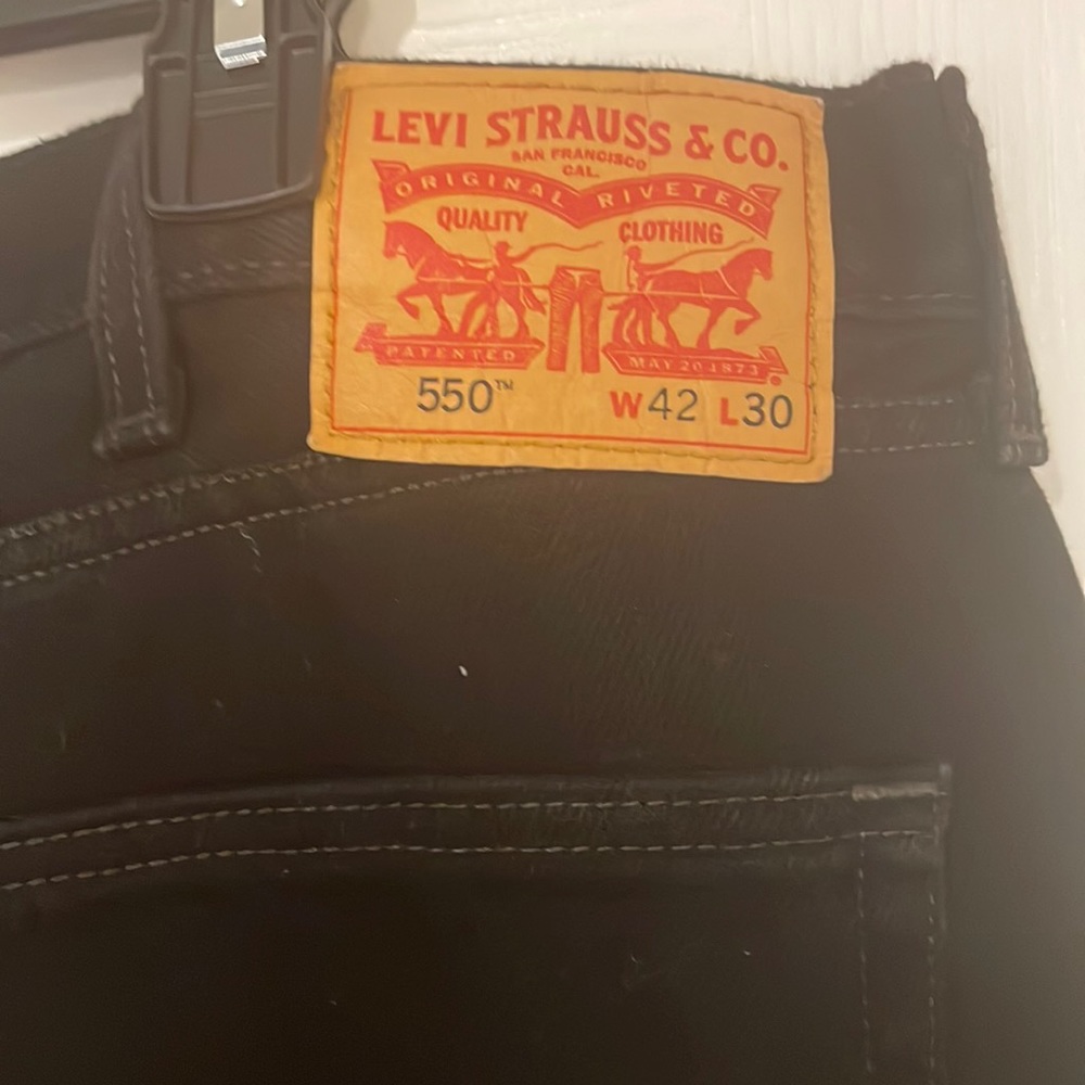 Levi’s Black 550 Denim Jeans